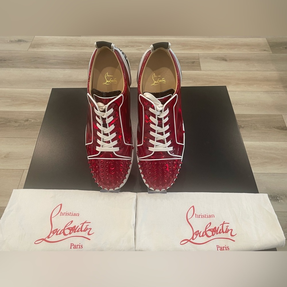 Christian Louboutin Red bottom  leather sneaker